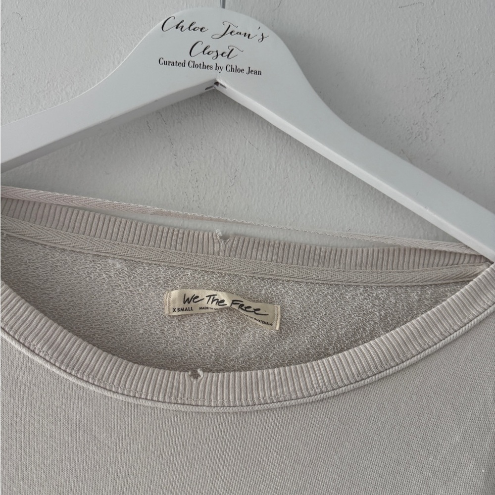 FREE PEOPLE Camden Sweater in Highland Cow XS - Picture 6 of 6